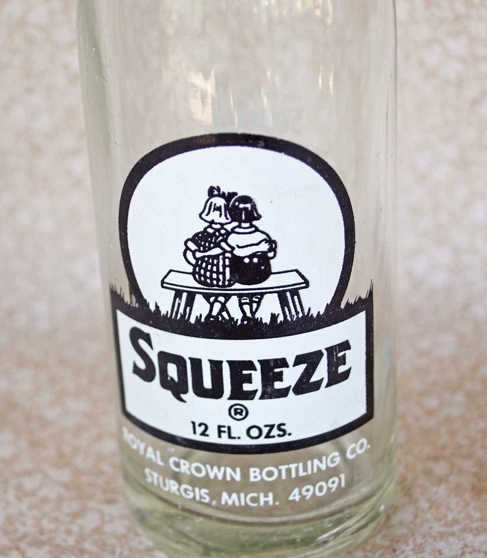 Vintage SQUEEZE SODA POP Bottle A C L mid to Late 1900s12 Etsy