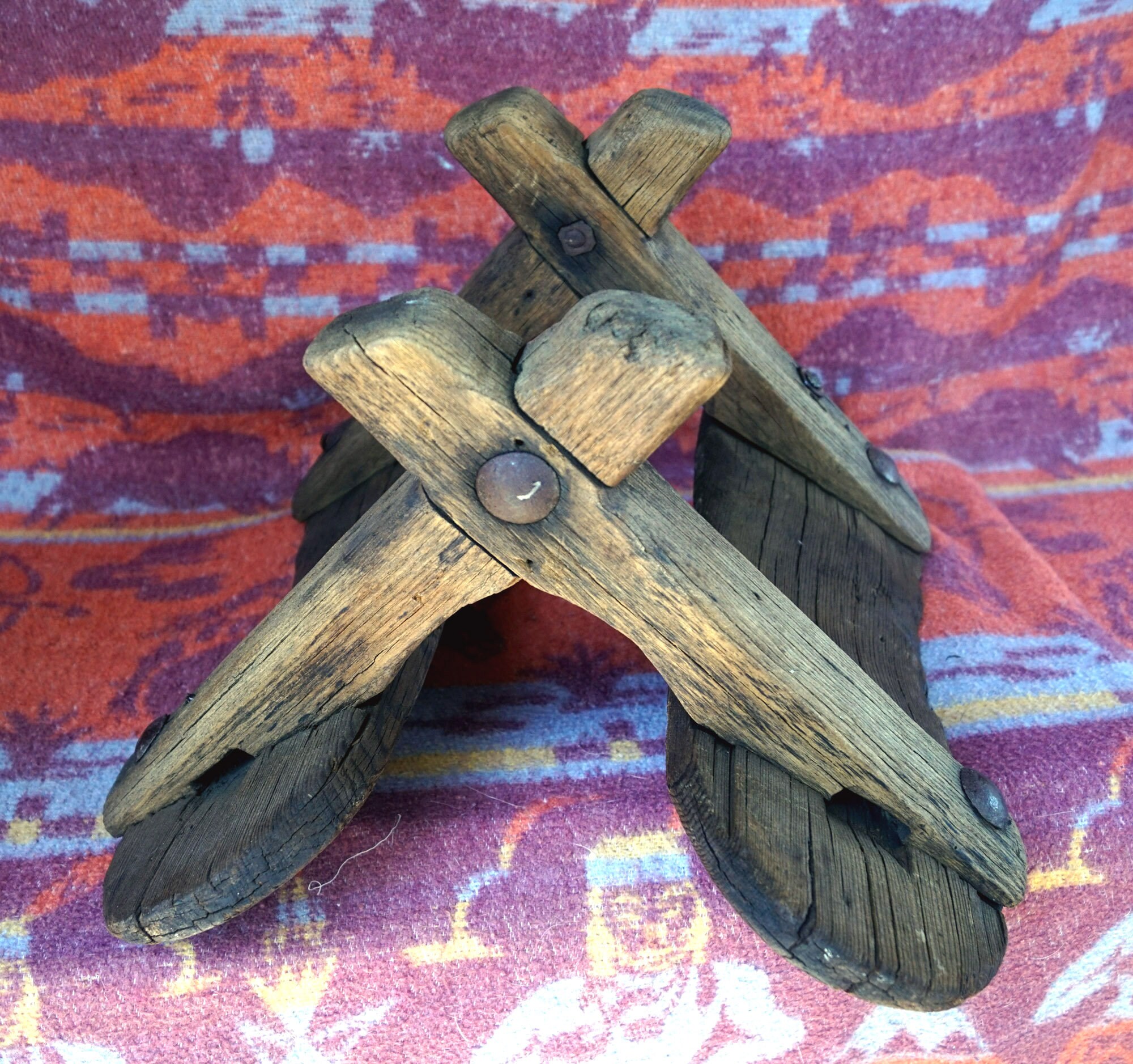 ANTIQUE PACK SADDLEmakes a Great Book Holder Great Primitive Etsy