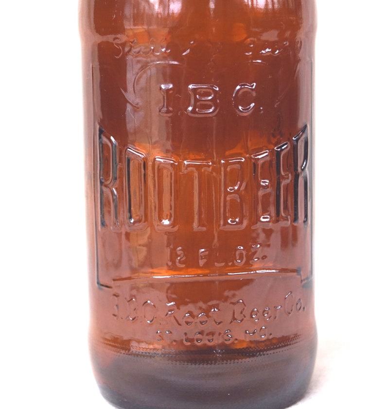 Vintage I. B. C. ROOT BEER BOTTLE 1 Mint Condition Brown Etsy