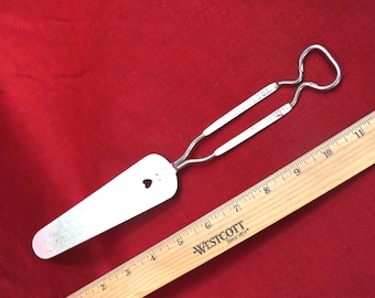 GOLD COIN FLOUR Advertising Kitchen Utensil (#4):Vintage Tempered Steel- a Cooking Giveaway from Eagle Roller Mill Co, Minn. 1920's-1950's.