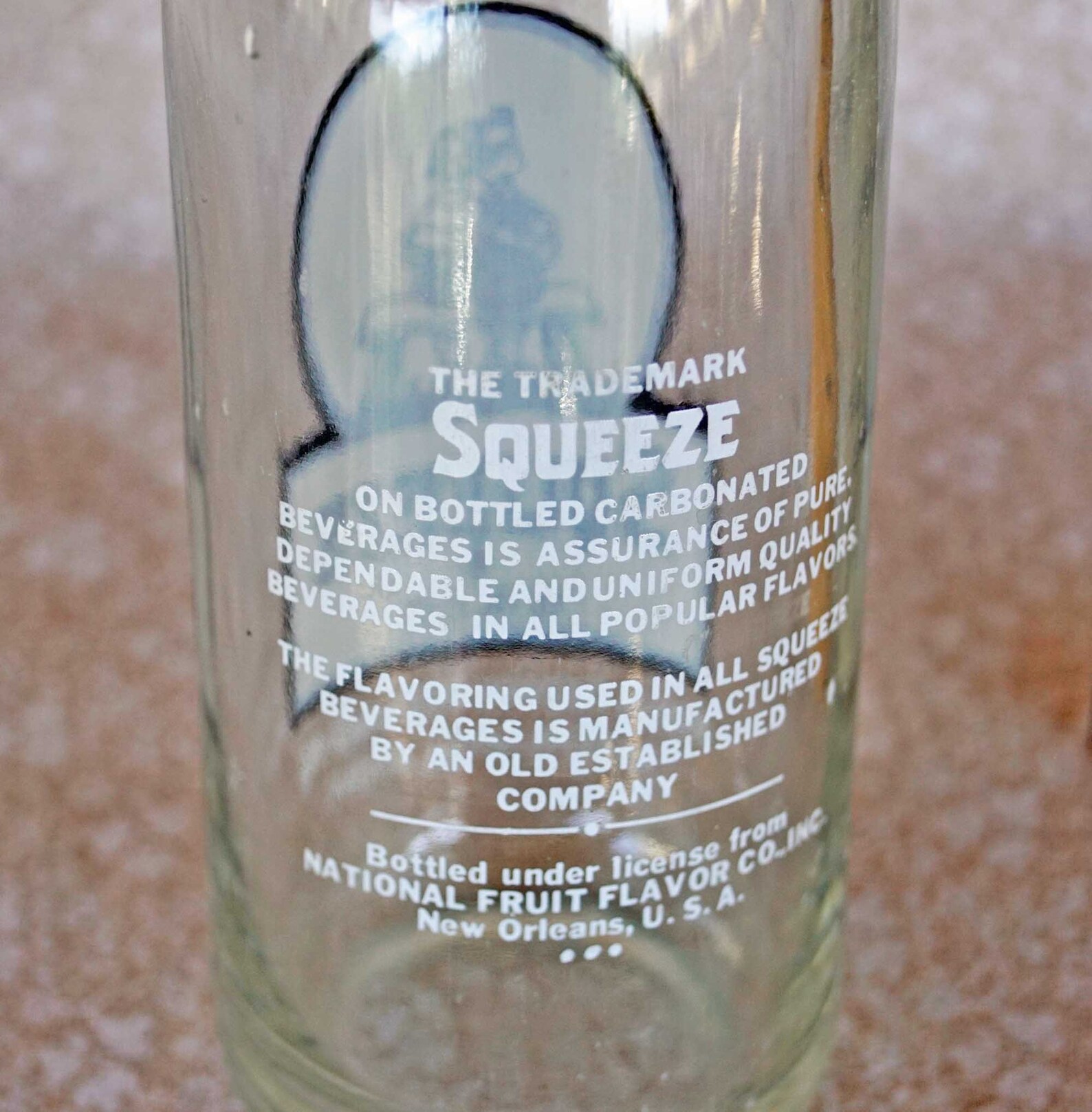 Vintage SQUEEZE SODA POP Bottle A C L mid to Late 1900s12 Etsy
