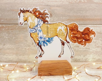 Bureaukalender paarden 2026