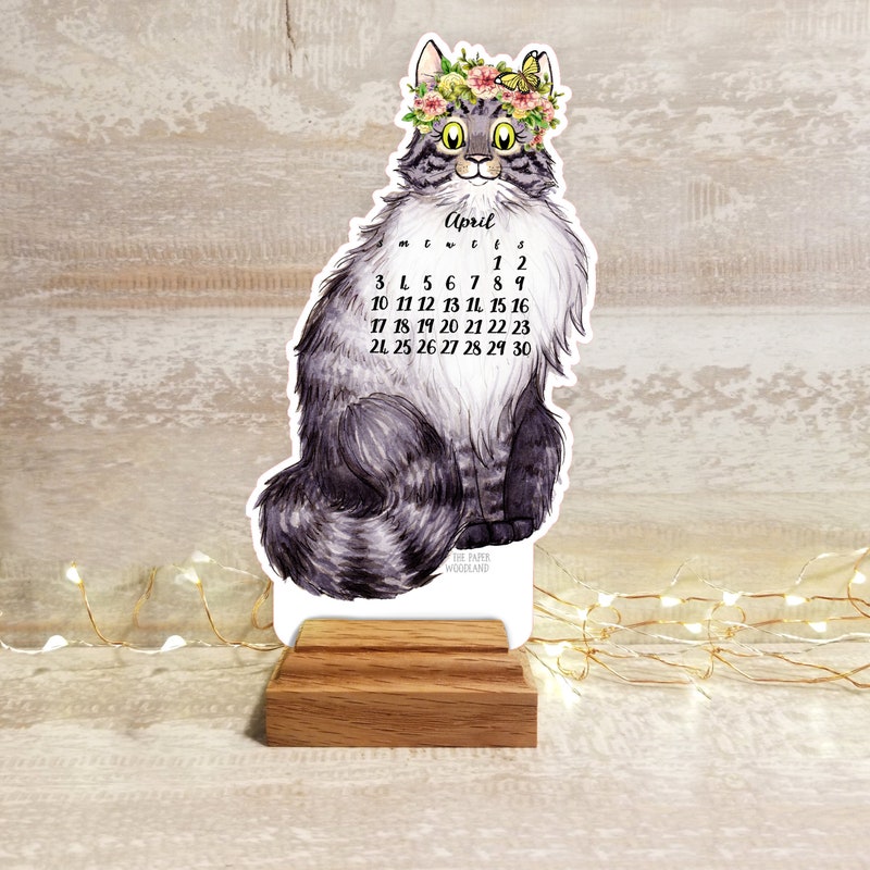 Molly and Rex Calendar Etsy