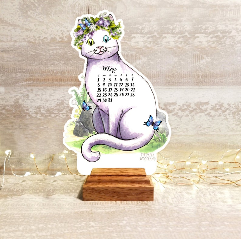 cat-desk-calendar-2023-cat-calendar-etsy-ireland