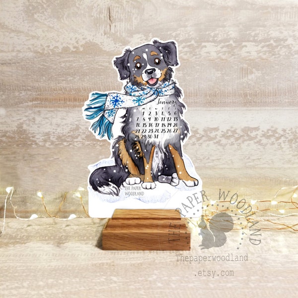 Molly and Rex Calendar Etsy