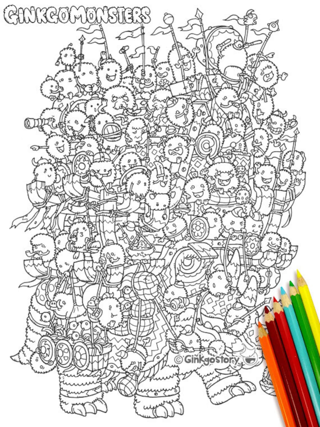 Explore the World of Monsters Inc. with Printable Coloring Pages