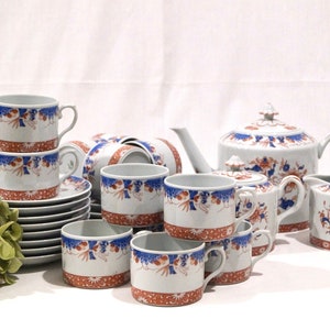 Vista Alegre porcelain tea service (1970s)