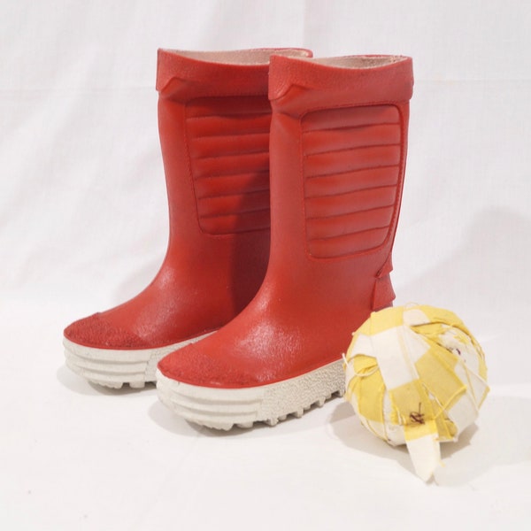 Bottes en caoutchouc pour enfants (années 1980)