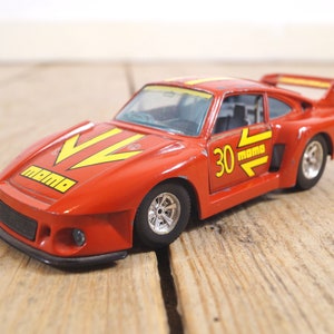 Vintage Porsche 935 Model Car 1:25 – Made in Italy by Burago – 1990s – Kids Toy for Play & Collecting