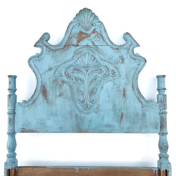 Wooden Headboard Etsy