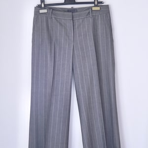 Luxury Vintage Women&#39;s Classic Grey Trousers by Lanidor (1980s)