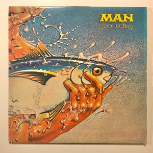 Man &quot;Slow Motion&quot; (1974) - Original 12&quot; Vinyl LP - Progressive Rock Classic