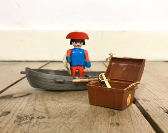 Barco pirata de Playmobil (años 80)