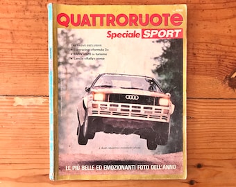 Quattroruote, italienisches Oldtimer-Magazin (spezielle Sportnummer 1982)