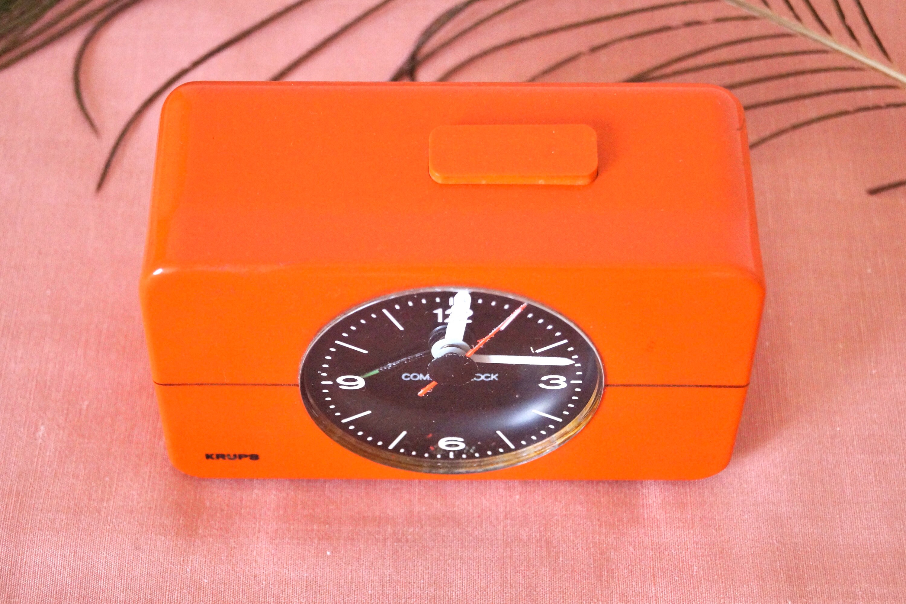 Krups Alarm Clock 1970s Etsy