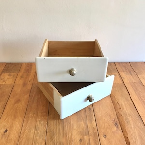 Vintage Wooden Drawer: 1950s Decor Storage
