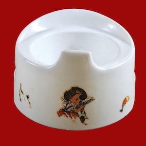 Nachttopf aus Plastik für Kinder, Montessori-inspiriert, Vintage 1970er