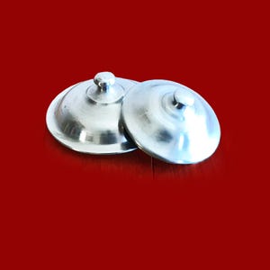 Set di 2 coperchi in alluminio per caffettiera, venduti separatamente – Kitchenalia, vintage ecologico anni '70