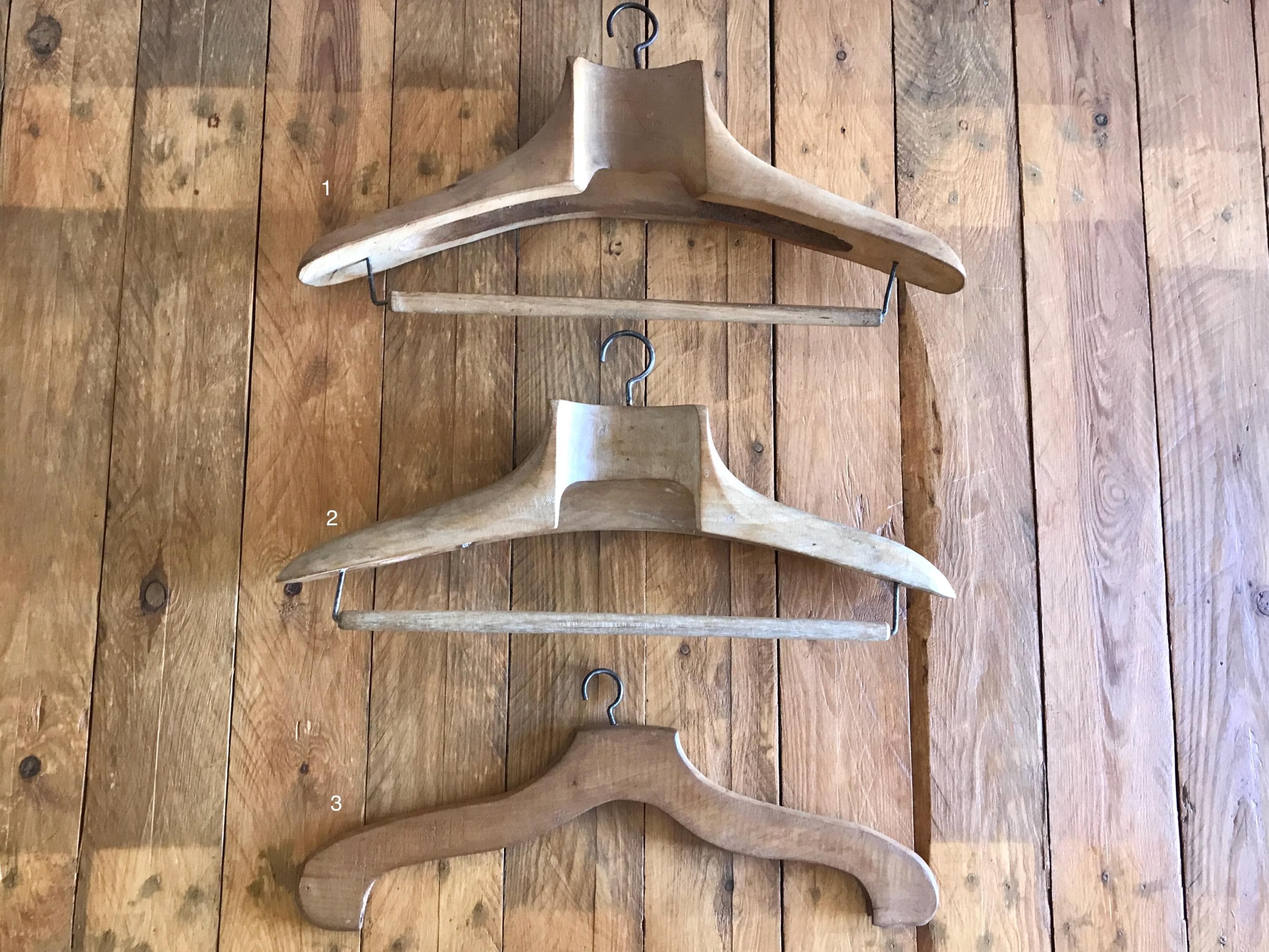 Antique Extra Large Wooden Coat Hanger - 1910s Portuguese Decor - Etsy