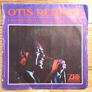 Otis Redding &quot;The Happy Song (Dum-Dum)&quot;, &quot;Open The Door&quot; 7&quot; vinyl record (1968)