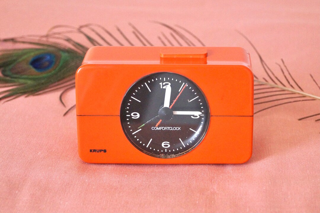 Krups Alarm Clock 1970s Etsy