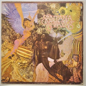 Carlos Santana &quot;Abraxás&quot; vinyl 12&quot; LP record (1970s)