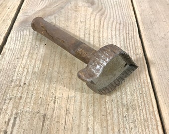 Antique millinery leaf flower Making tool (1900s)