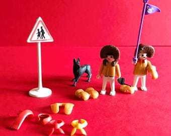 Playmobil - Ferme Vintage 1982, Réf 3554 (compatible 3555, 3556) - Complet, Très Bon état