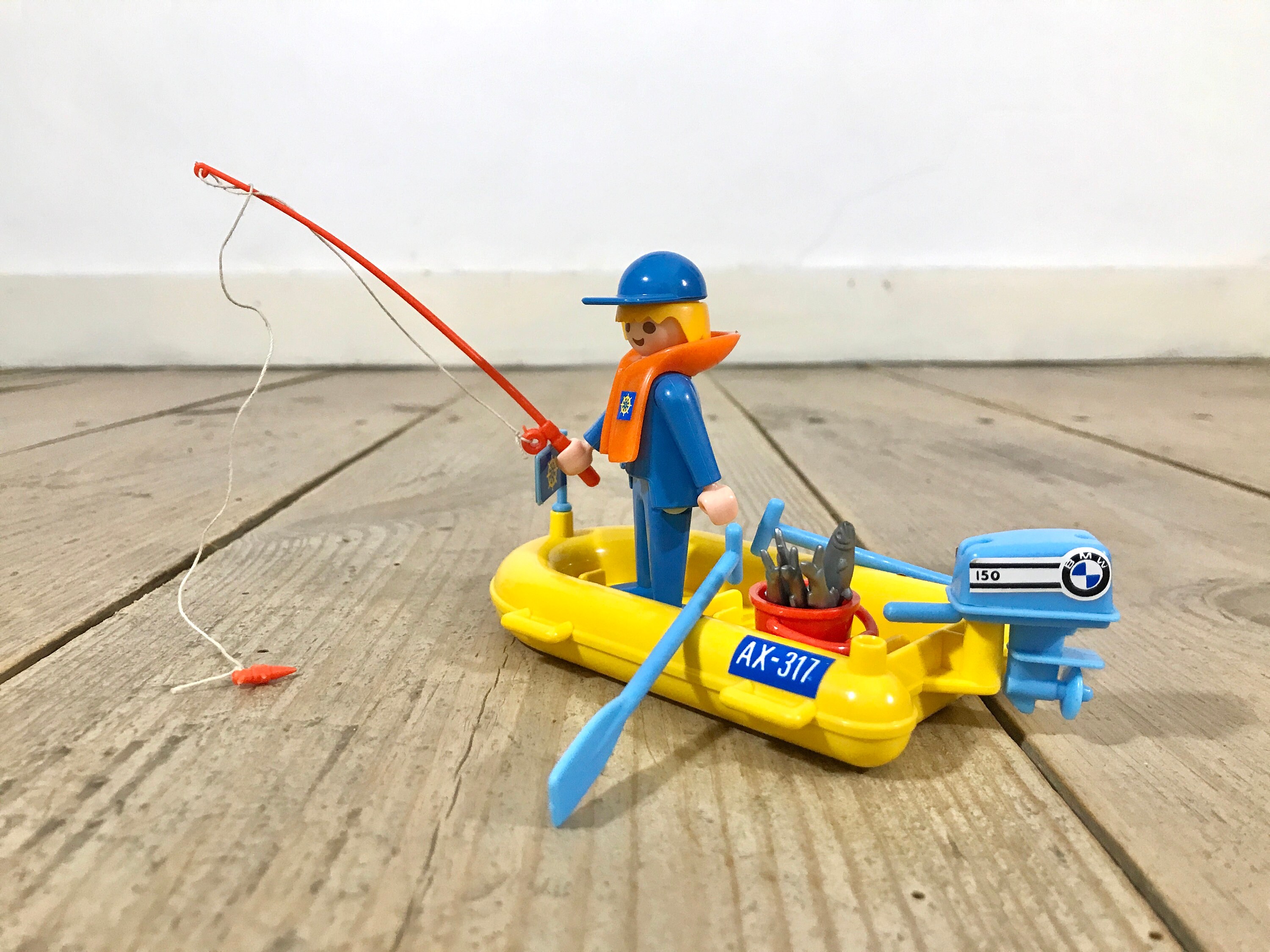 Playmobil Fisherman s Boat 1980s Etsy UK