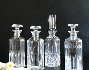 ポルトガル製ヴィンテージカットクリスタル香水瓶 - Etsy 日本