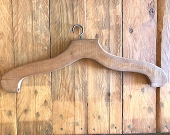 Antique Extra Large Wooden Coat Hanger - 1910s, Vintage Decor - Etsy