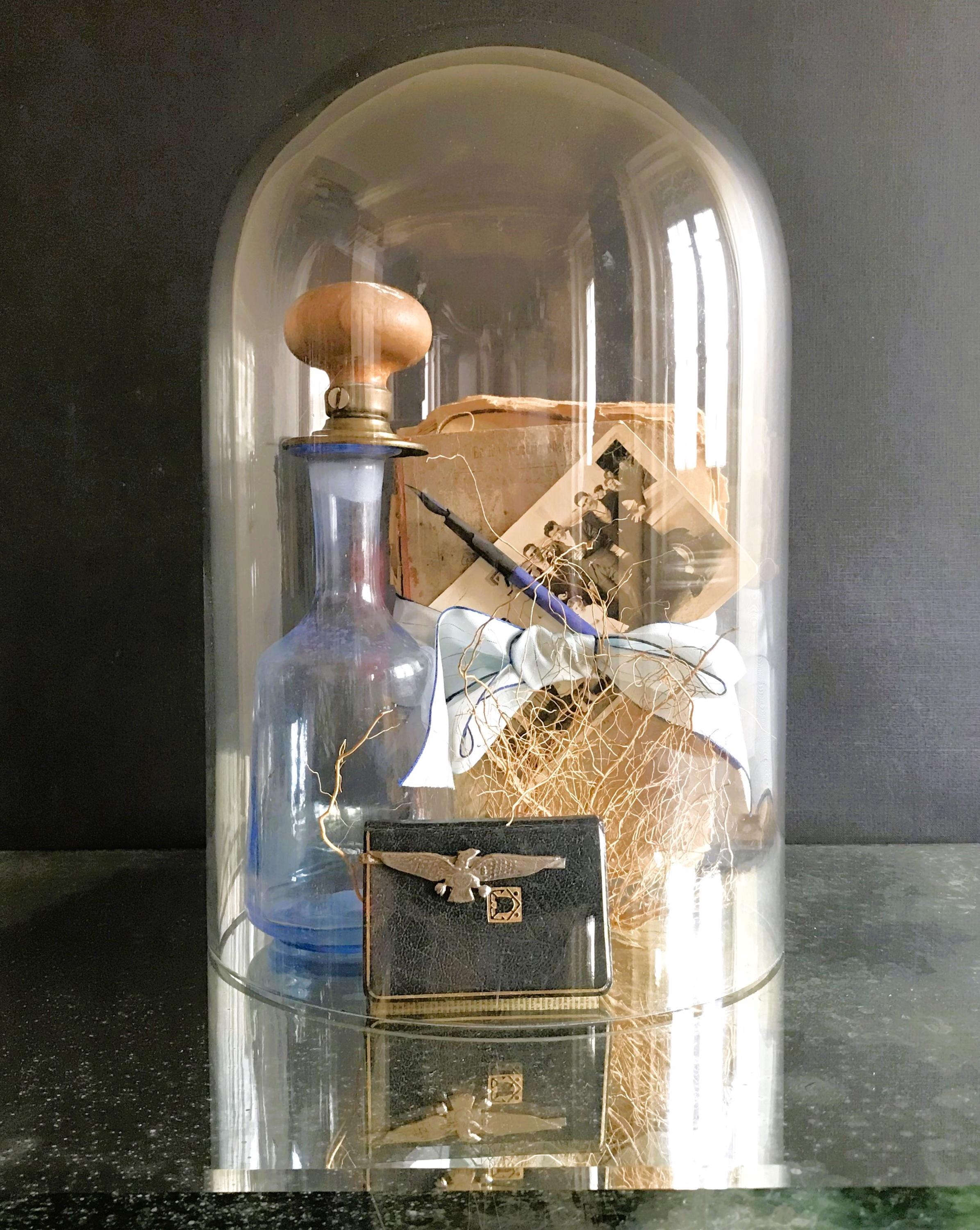 Pince à Cravate Vintage Plaque Or – Décor Aigle Rapace – Très Bon état