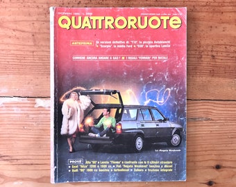 Quattroruote, italienisches Oldtimer-Magazin (Dezember 1984)