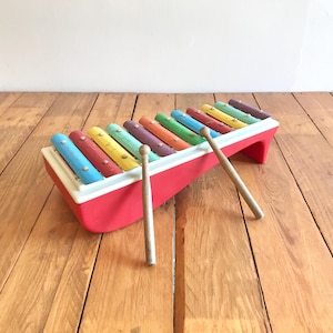 Vintage Musical Xylophone Montessori-Inspired – Made in the 1980s