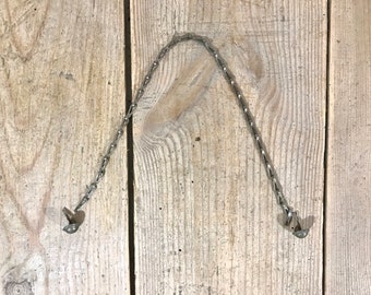 Ketting voor wandglas spiegelglas (jaren 40)