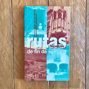 Vintage Spanish Travel Guide "Weekend Routes" (1999) -  Softcover Book, Spain Trips, Language Learning - Written in Spanish