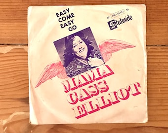Mama Cass Elliot &quot;Easy Come Easy Go&quot; vinyl 7&quot; record (1971)