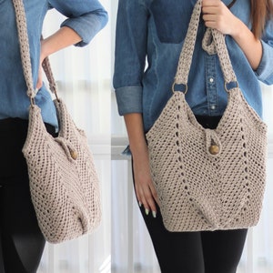 Crochet Bag Pattern-monaco Bag-crochet Handbag Pattern-crochet Boho Bag ...