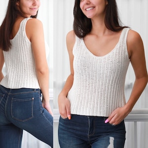 Crochet pattern- ZOE Crochet top pattern- Women crochet pattern- Crop top pattern- Beach cover-up -Festival top- Boho lace top- sizes XS-XXL