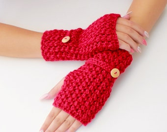 Crochet pattern-MAEVE Crochet fingerless gloves pattern-Women crochet pattern-Wrist Warmers pattern-Fingerless Mitts Pattern PDF Size S-M-L