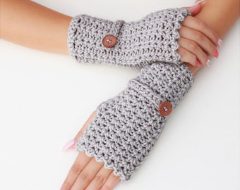 Crochet pattern-DAHLIA Crochet fingerless gloves pattern-Women crochet pattern-Wrist Warmers pattern-Fingerless Mitts Pattern PDF Size S-M-L