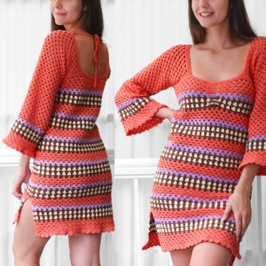 Taylor FITTED Dress- Häkelanleitung-Häkelanleitung-Oma Stich- Oma Stich