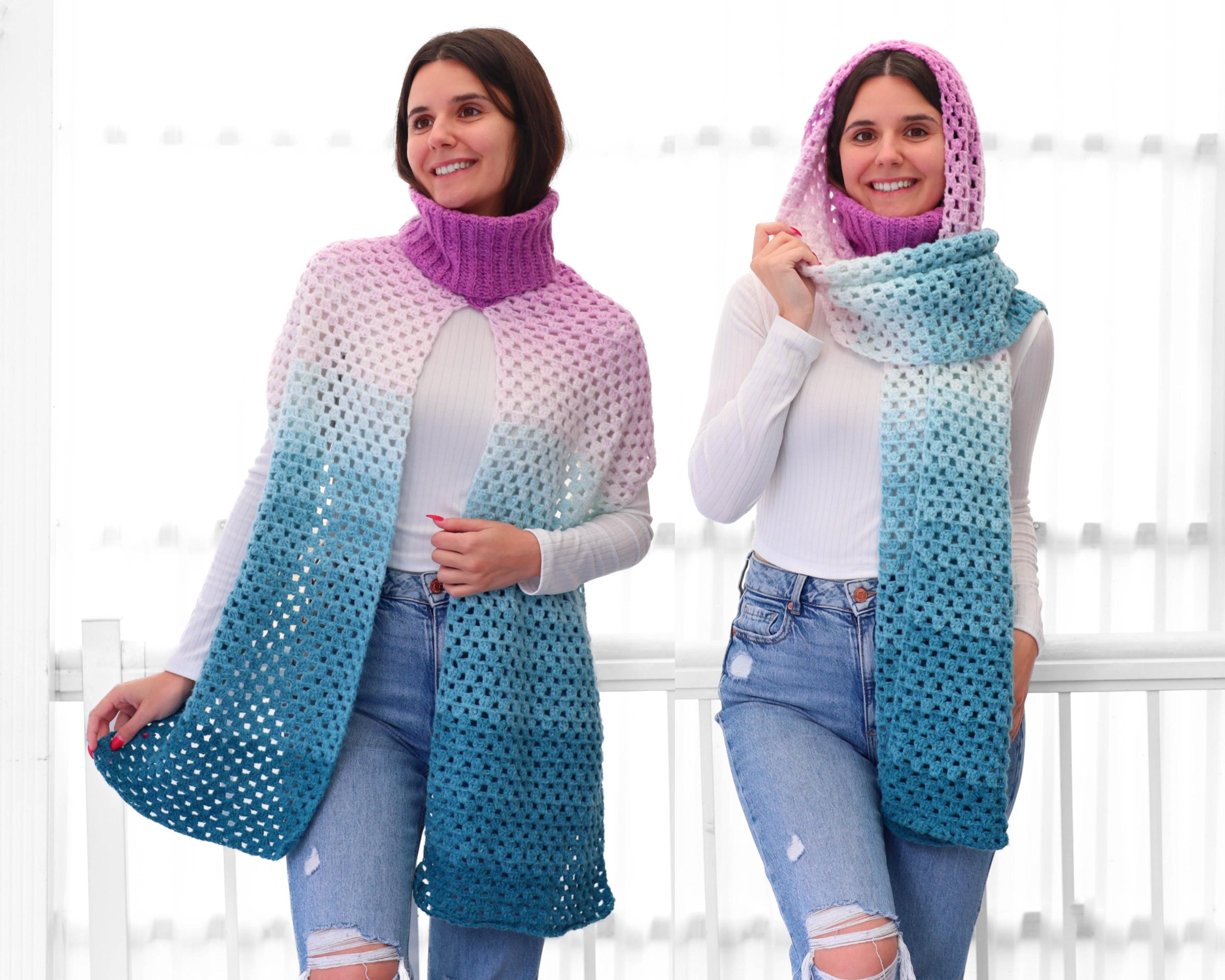 3-in-1 Catalina Hood, Scarf, and Turtleneck