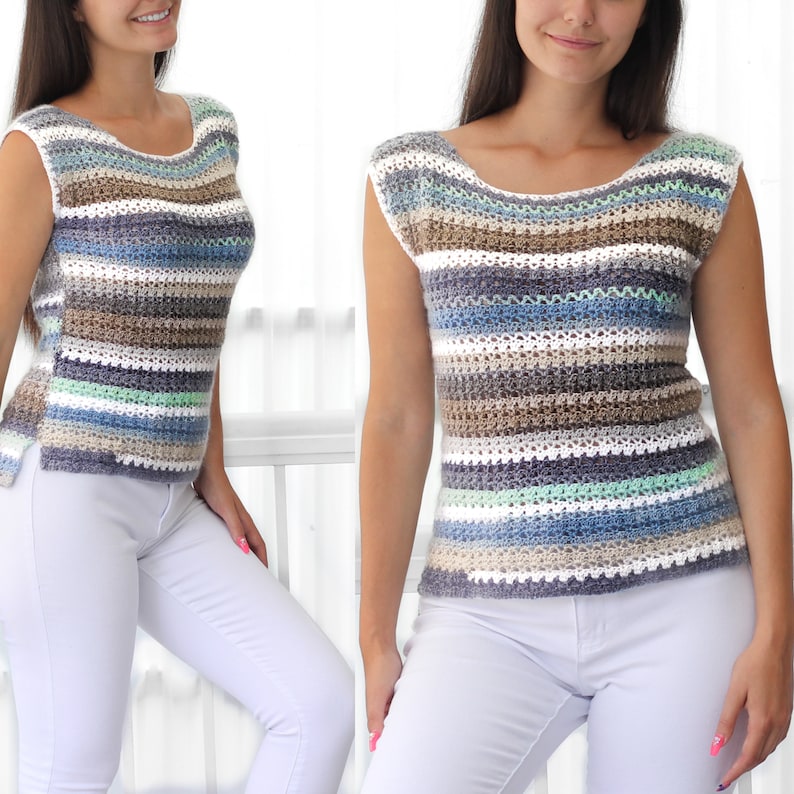 Crochet Pattern-jade Crochet Top Pattern-women Crochet - Etsy