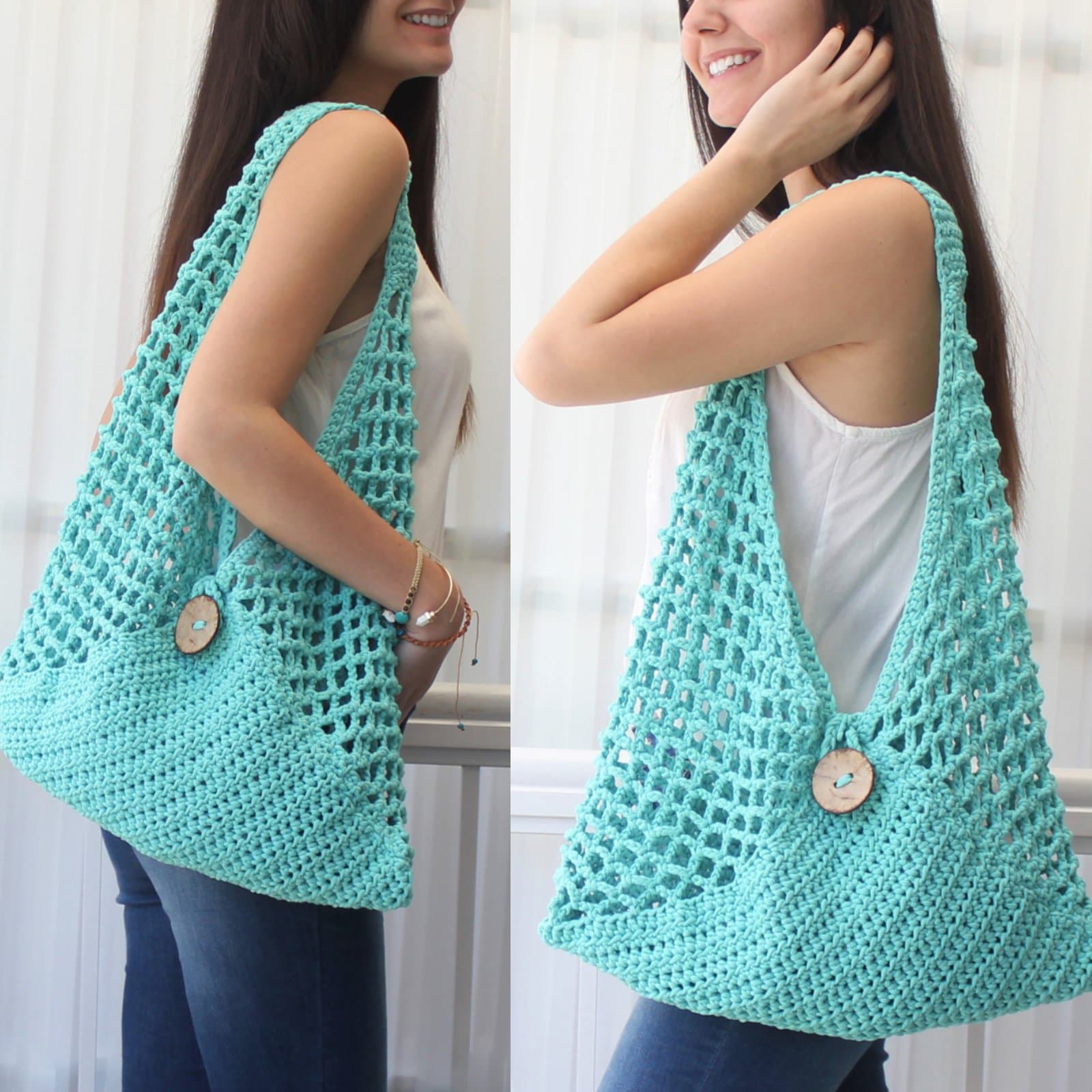 Crochet Bag Pattern breeze Summer Handbag pdf Pattern crochet Boho