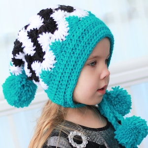 Easy Crochet Pattern, ARISSA Crochet Hat Pattern, Crochet Hat Chevron ...