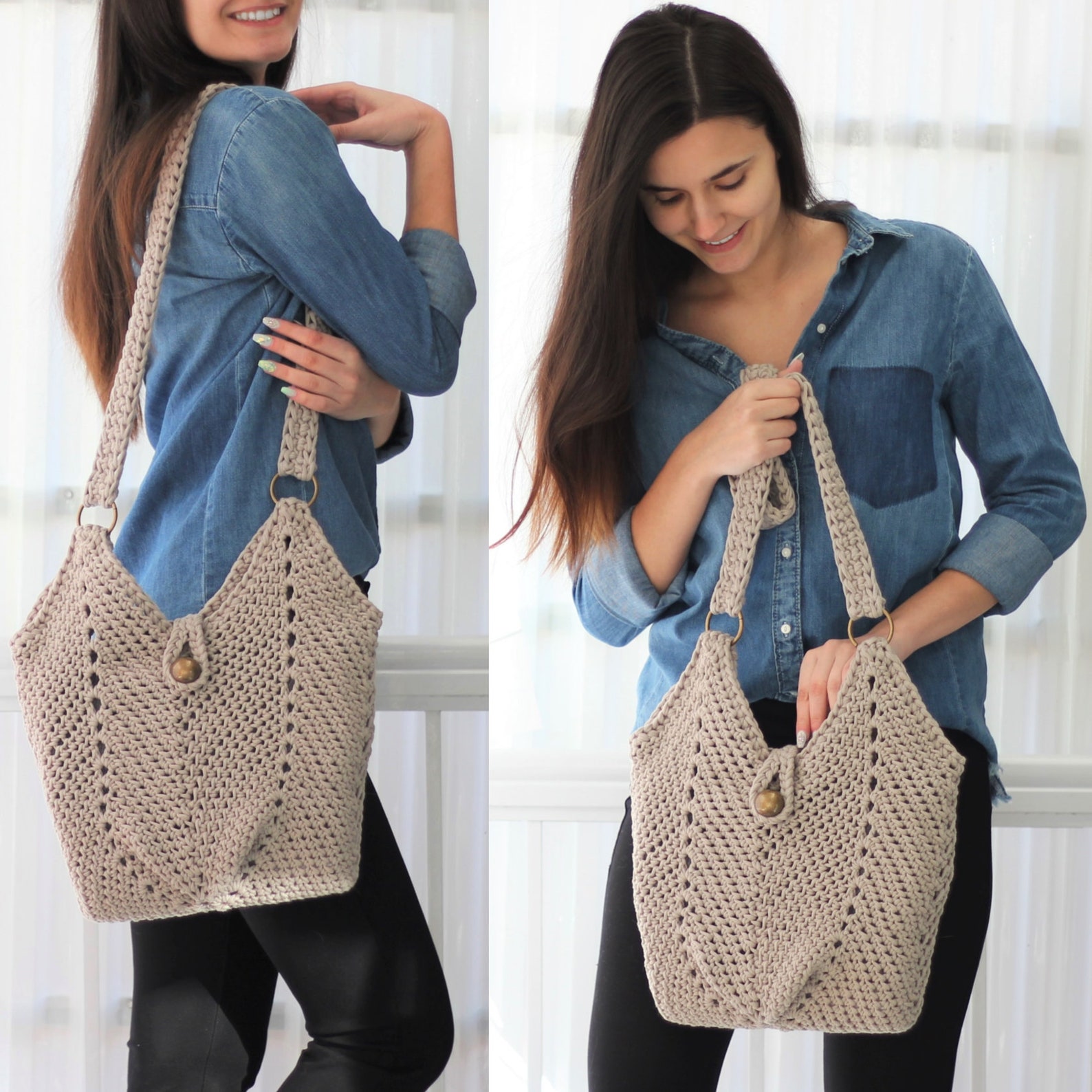 Crochet Bag Pattern-monaco Bag-crochet Handbag Pattern-crochet - Etsy