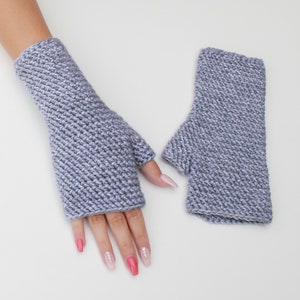 Crochet pattern-ASHLYN Crochet fingerless gloves pattern-Women crochet pattern-Wrist Warmers pattern-Fingerless Mitts Pattern PDF Size S-M-L image 10