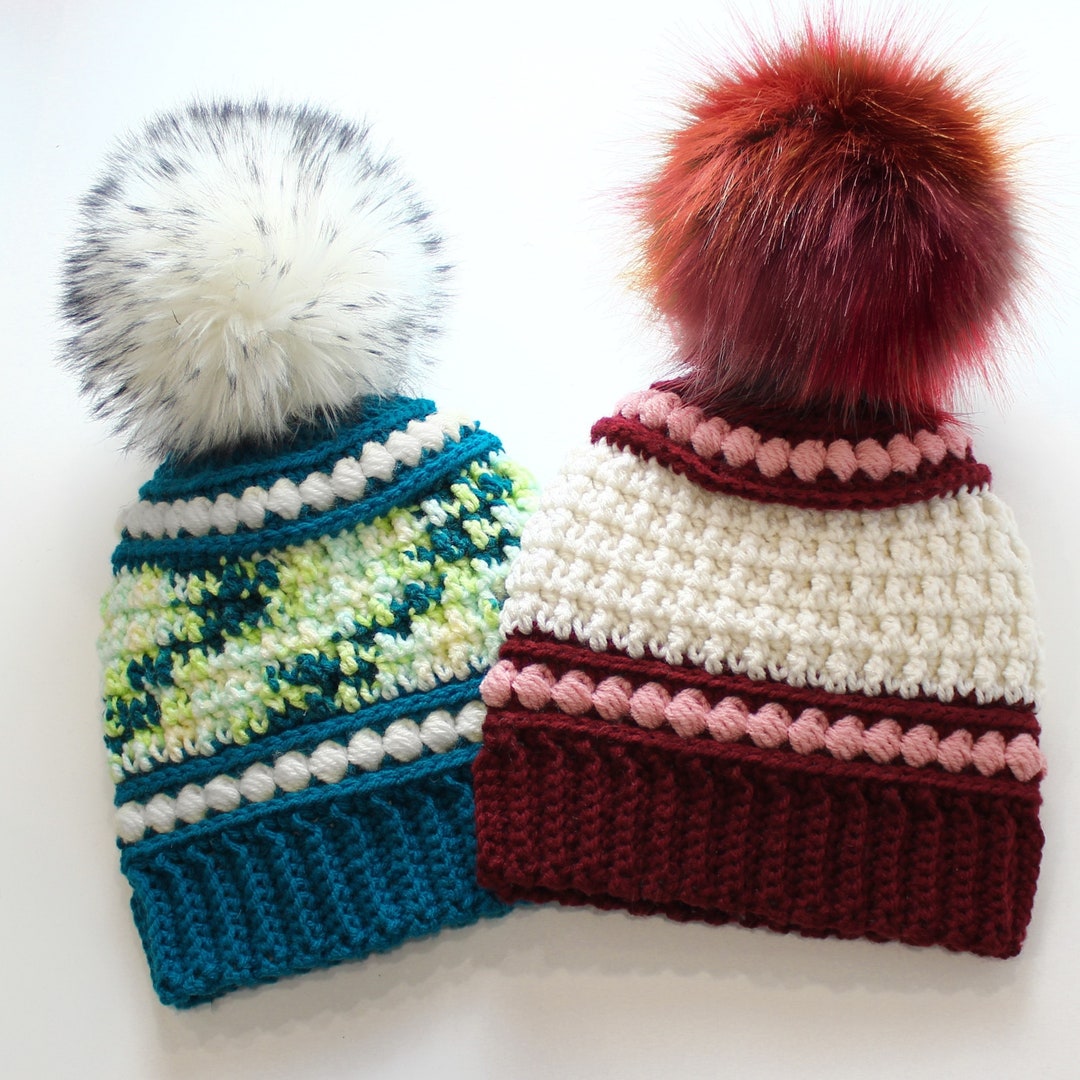 Easy Crochet Pattern-crochet Hat–maya Beanie Hat Pattern
