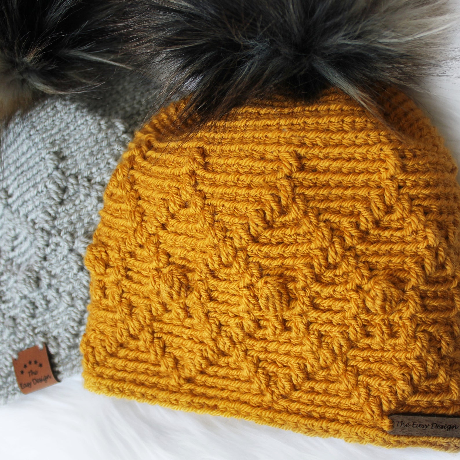 Easy Crochet Pattern-crochet Hat AMBER Beanie Hat - Etsy